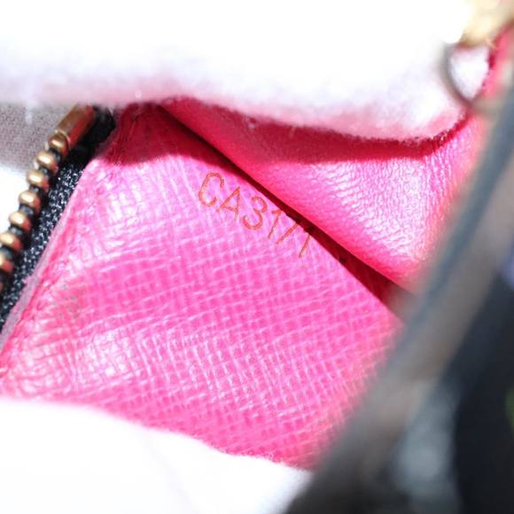 LOUIS VUITTON Multicolor Pochette Cles NM Coin Purse Black M60279 LV Auth 62586 - Picture 12 of 16